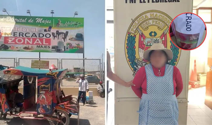 Arequipa: dos niños y cuatro adultos se intoxican tras comer gelatina en mercado